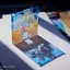 Monet Light Shadow Light Art Gallery Series Monet 's Memories Tự Chế Dày Acrylic Gạch Mặt Dây Chuyền Quà Tặng Bạn Gái