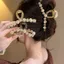 Siêu Cổ Tích Nhấp Nháy Kim Cương Champagne Màu Kẹp Nữ 2025 Cao Cấp Đầu Lưng Tấm Tóc Kẹp Cá Mập Kẹp Lớn Phụ Kiện Tóc