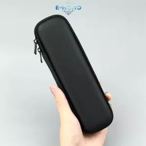 E-WOITD Nữ Trang Điểm Hộp Đựng Cọ Pure Bla Nhỏ Túi Đựng Mỹ Phẩm Lipsti Bút Sắp Xếp Dụng Cụ Làm Đẹp Hộp Bảo Quản Dây Kéo Dài Túi E-WOITD