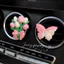 TULIP CAR DIFFUSER STONE Mặt dây chuyền hương liệu cao cấp Mùi hương dài Dễ dàng lắp đặt Trang trí lỗ thông hơi