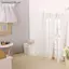 SSVN 1: 12 Nhà Búp Bê Rèm Thu Nhỏ Vải Trắng Rèm Cửa Ren Trang Trí Cửa Sổ Mô Hình Phòng Ngủ Phòng Khách Đồ Chơi Trang Trí Nội Thất.