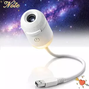 Máy chiếu Galaxy Star NOTE1, Máy chiếu bầu trời đầy sao có thể điều chỉnh độ sáng chạy bằng USB, Điều khiển cảm ứng di động 360° Đèn ngủ máy chiếu sao xoay Trang trí phòng ngủ