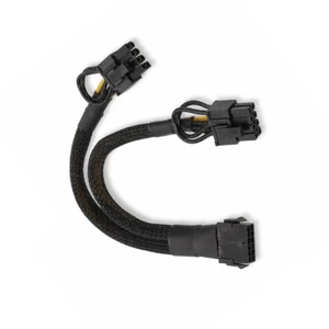 Cáp nguồn GPU BTM 20cm có tay áo màu đen cho vỏ PC Sử dụng dây