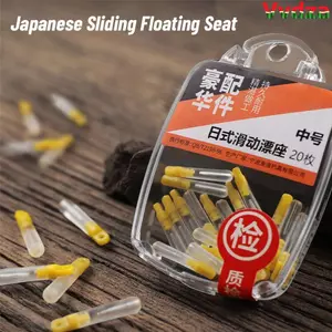 VVDZA 50 Cái / lốc Bánh Răng Câu Cá Khối Bobber Silicone Bobber Drift