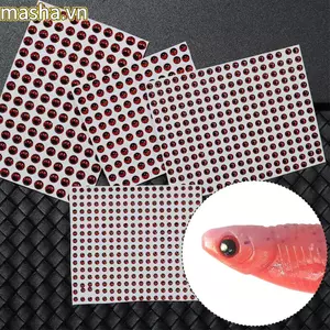 300 Cái / bộ Ba Chiều Bền Bay Buộc Mô Phỏng Dính Mồi Câu Cá