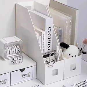 2026 Phong Cách Mới Gấp Kệ Sách Sách Lưu Trữ Cố Định Dụng Cụ Tiện Dụng Để Bàn Hộp Bảo Quản Văn Phòng Kệ Tập Tin X3BW