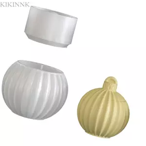 KIKIN Thực Tế Hộp Bảo Quản Khuôn Silicon Lọ Chuông Độc Đáo Khuôn Kết Cấu Silicon Thích Hợp Cho Những Món Quà Đặc Biệt