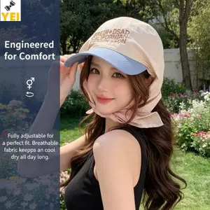 < YEI > Mũ Khăn Trùm Đầu Phong Cách Hàn Quốc Dành Cho Nữ Mùa Hè Mũ Khăn Tam Giác Chống Tia UV Cho Dailymuting Mới