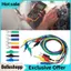 Belleshopp Belleshopp Banana Plug Test Lead Kit 4mm to Kit cho Kẹp cá sấu vạn năng & Đầu dò loại chữ U (P1036A)