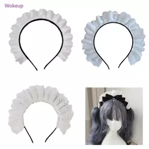 Woke Cosplay Người Giúp Việc Chụp Ảnh Băng Đô Nữ Thanh Thiếu Niên Trang Điểm Carnivals Đảng Băng Đô