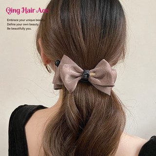 Mới Phong Cách Trung Quốc Nơ Chuối Kẹp Nữ Đầu Lưng Dọc Cố Định Xoắn Kẹp Tóc Nhỏ Tập Ngang Kẹp
