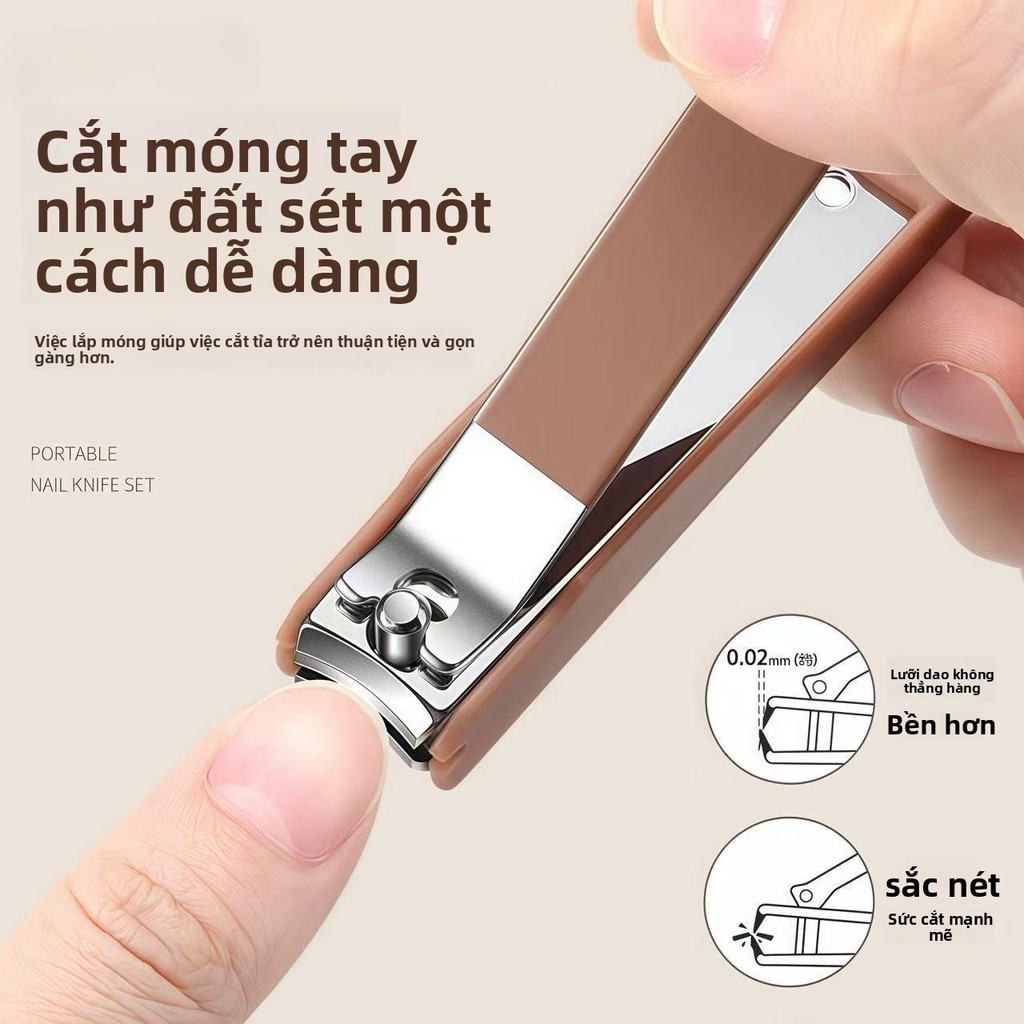 Bộ cắt móng tay chống văng chất lượng cao-Bộ cắt móng tay tiện lợi cho cả nam và nữ