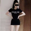 Váy Ôm Body BM Vai Cúc KCloset Đầm Ôm Dáng Chất Cotton Co Giãn Nữ Tính NA180