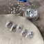 MAKY 1 Lọ Vuông Bạc Móng Tay Lấp Lánh Trang Sức Tối Giản Và Lấp Lánh Ánh Sáng Phong Cách Sang Trọng Đeo Giáp Vật Liệu Trang Trí VN