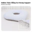 Donut Ghế Đệm Đá-Silk Dệt Donut Đệm Hỗ Trợ Cơ Thể Quilted Comfort Item Đệm