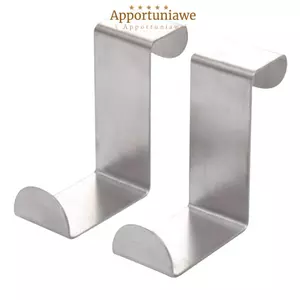 IAPPORTUNIA 2 Chiếc Móc Treo Quần Áo Người Tổ Chức Tủ Vẽ Thép Không Gỉ
