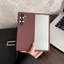 Dành Cho Điện Thoại Bằng Sợi Carbon Da Cho Samsung Galaxy Z Fold 8 7 6 5 4 3 5G Bảo Vệ Từ Tính Không Dây Sạc