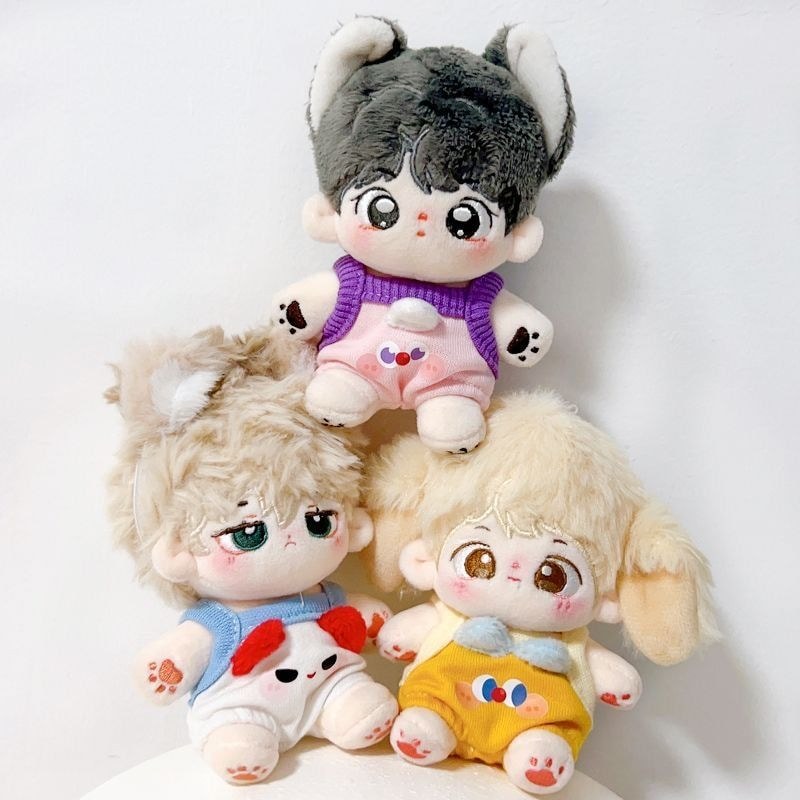 Quần Áo Bé 10cm Sling Dễ Thương Áo Bộ Cotton Búp Bê Sao Biển Búp Bê Trang Phục Sang Trọng Mặt Dây Chuyền