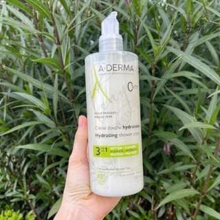 Sữa Tắm Aderma Crème Douche Hydratante 500ml,750ml | hỗ trợ dưỡng ẩm, giảm mụn lưng ,thu nhỏ lỗ chân lông