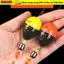 Bộ phao câu cá ESSENCEH, Phụ kiện phao câu cá biển Bobber, Đậu chống va chạm ngoài trời 4B-5.0 # Chìm Nút chặn câu cá