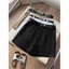 Quần short tổng thể eo cao ôm hơn kiểu chữ A thời trang phù hợp cho mọi trận đấu Quần ống rộng
