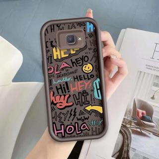 Ốp Lưng Cho Samsung J7 Prime Hoạt Hình Silicone Bé Gái Mềm Ốp lưng TPU Sinh Viên Độc Đáo Phong Cách Ins Mắt Thiên Thần Chống Sốc Ốp Lưng