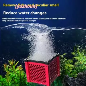 Bộ lọc nước bể cá bằng than hoạt tính Máy lọc nước khử mùi Khối lọc siêu mạnh Bộ lọc bể cá