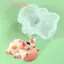 Nằm Rồng Kitty Sữa Pudding Khuôn Silicon Custard Khuôn Hoạt Hình Dễ Thương Thạch Bánh Khuôn Trang Trí Bánh Nướng Dụng Cụ Làm Bánh