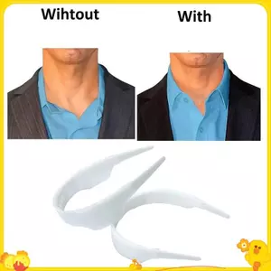 Áo Sơ Mi Có Thể Điều Chỉnh Cổ Hỗ Trợ Áo Thun Đứng Cổ Shaper Áo Sơ Mi Chống Lăn Cố Định Shaper Cổ Ở Lại Gói Bộ Clothe Phụ Kiện