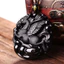 Mặt dây chuyền ngọc bích Obsidian Pegasus tự nhiên