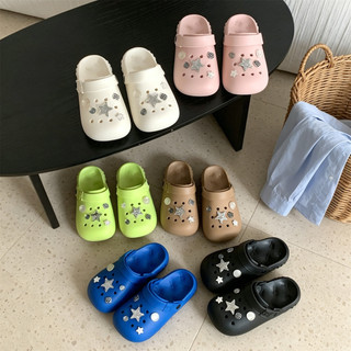 XIXITIAO Dép Sandal Ngôi Sao Cha Mẹ-Con Thoải Mái Rỗng Nữ Sinh Mùa Hè