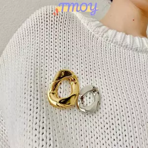 TMOY Punk Phong Cách Thổ Cẩm Unisex Nữ Hình Học Heave Kim Loại Cứng Ro Phong Cách Đảng Thổ Cẩm Chân Quà Tặng TMOY