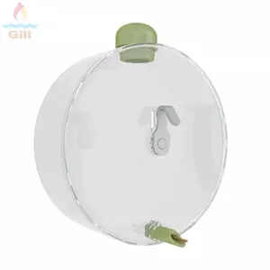 Máy cấp nước GILL Birds, Bình nước chim dung tích lớn 350ml, Máy tưới nước trong suốt chống rò rỉ có thể treo được Sử dụng trong nhà