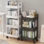 Giá Để Đồ Kệ Sách Nhiều Tầng Có Bánh Xe Để Đựng Đồ Ăn Nhẹ Và Đồ Dùng Nhà Bếp Phòng Tắm ✨Bubblu30.vn✨