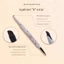 bút kẻ mắt dạng chì cọ kẻ mắt eyeliner bút kẻ bọng mắt 2 đầu Keo kẻ mắt hai đầu Weizi Bút kẻ mắt không nhòe Nằm tằm Bút màu hồng
