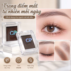 Phấn Mắt Dạng Kem Chất Đất Sét Mềm Mịn Lì Không Bay Bụi Bám Màu Tốt Trang Điểm Mắt Tự Nhiên Dễ Tán