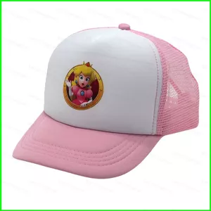 PS1 Super Mario In Lưới Mũ Phong Cách Gia Đình Hoạt Hình Mario Brothers Xốp Mũ Trucker Hat Hat Sun Hat SP1