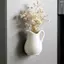 Bình gốm Mini Nam châm tủ lạnh 3D Micro cảnh quan Chậu cây để trang trí tủ lạnh Phụ kiện bàn làm việc dễ thương [VN]