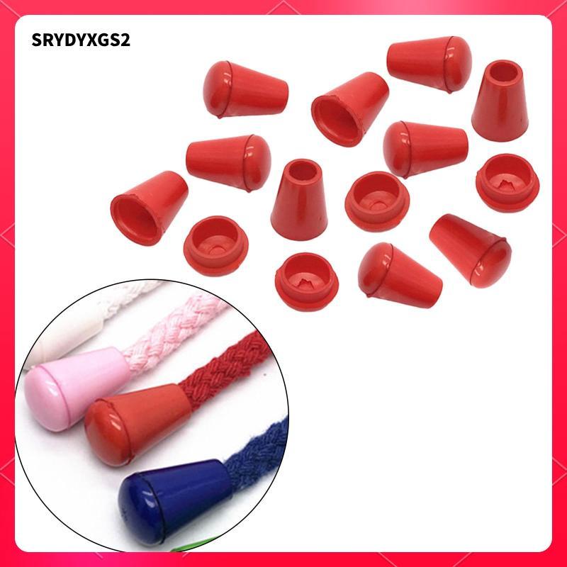 10 Cái Chuyển Đổi Đầu Dây Dừng Dây Kết Thúc Chuông Nút Chặn Cho Túi Paracord Ba Lô Bạc