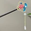 WHX-Antique Kẹp Tóc Giả Mun Kẹp Tóc Mới Trung Quốc Kẹp Tóc Cuộn Dây Hàng Ngày Kẹp Tóc Hanfu Sườn Xám Phụ Kiện Tua Rua Kẹp Tóc Phụ Kiện Tóc