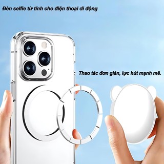 gương selfie từ tính mini Đa Năng: Hút Nam Châm Mạnh, Dùng Được Mọi Máy, Tự Sướng Camera Sau Thể Hiện Vẻ Đẹp Tự Có