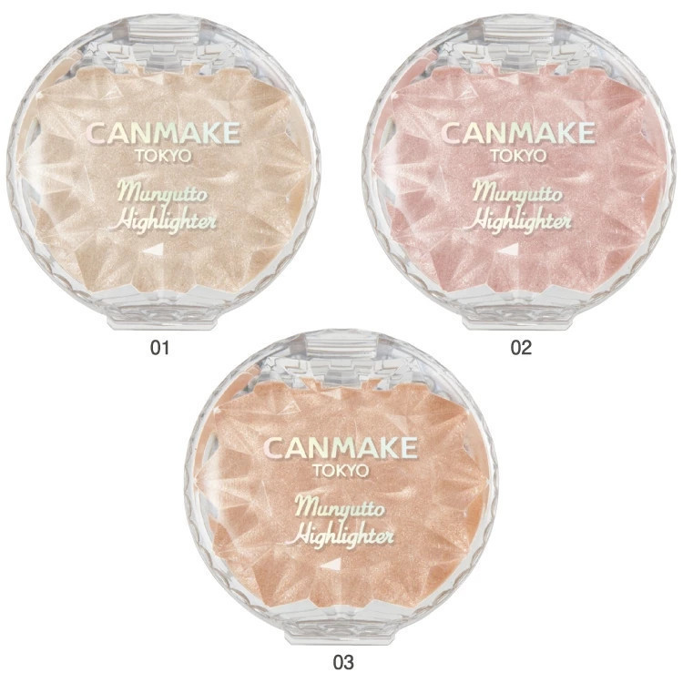 Canmake Highlighter – Phấn Bắt Sáng Mỏng Nhẹ, Hiệu Ứng Căng Bóng Tự Nhiên Cho Gương Mặt