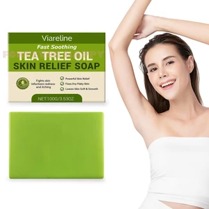 Thanh xà phòng dầu cây trà - Sữa rửa mặt tự nhiên cho da mặt và cơ thể nhạy cảm với da dầu