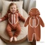 Áo Hoodie bé trai áo liền quần họa tiết bóng bầu dục Dây kéo dài tay áo liền quần mùa thu