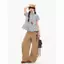 Áo sơ mi ngắn tay kẻ sọc xanh cổ điển Hàn Quốc dành cho nữ phong cách Preppy Áo sơ mi ve áo hẹp đẹp Top phù hợp