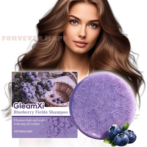 60g Xà Phòng Dầu Gội việt quất Chăm Sóc Da Đầu Và Tóc Tỏa Sáng Cho Mọi Loại Tóc