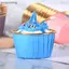AA 50 Chiếc Nhôm Phim Chất Liệu Muffin Cupcake Cốc Giấy Chống Dầu Cupcake Lót Nướng Khay Hộp Đựng Caissettes Cupcake Bọc Giấy Tiệc Cưới VN
