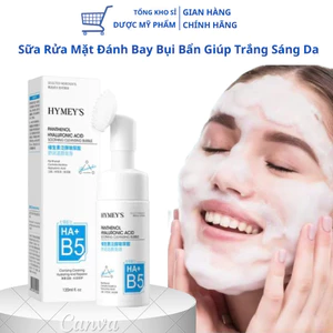 Sữa rửa mặt trắng da có đầu cọ chiết xuất từ B5 giúp da căng mịn trắng sáng đánh bay mụn và bụi bẩn