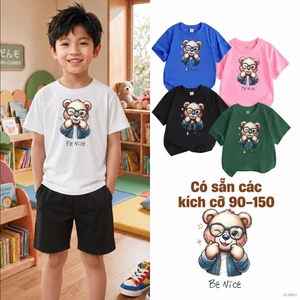 Áo thun cho bé trai học sinh tiểu học Mặc hằng ngày Không gây kích ứng da