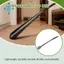 18.5 inch Nhựa Tay Cầm Cực Dài Giày Sừng Giày Linh Hoạt Dễ Dàng Chắc Chắn Trượt Hỗ Trợ, 1x Đen